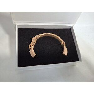 For Fitbit Charge 2 Watch Strap Milanesem, Rose Gold, Magnet Band, 7" -9"